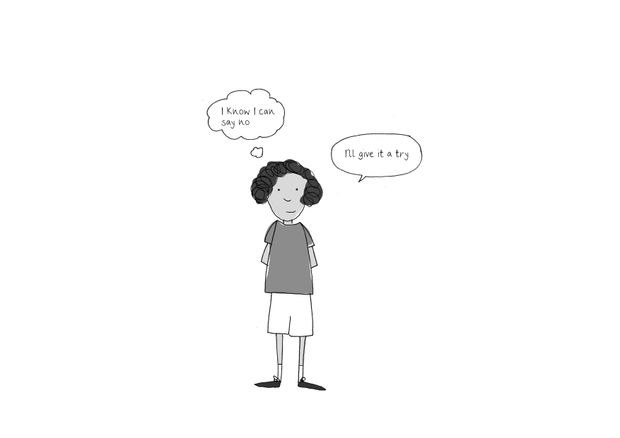 Image for Being Able to Say No Allows Children to Really Say Yes